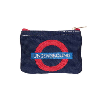 Blue London UndergroundRoundel Zip Coin Purse