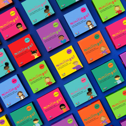 Minilingo Swahili/English Bilingual Flashcards for Kids