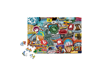 Road Trip USA Micro Puzzle