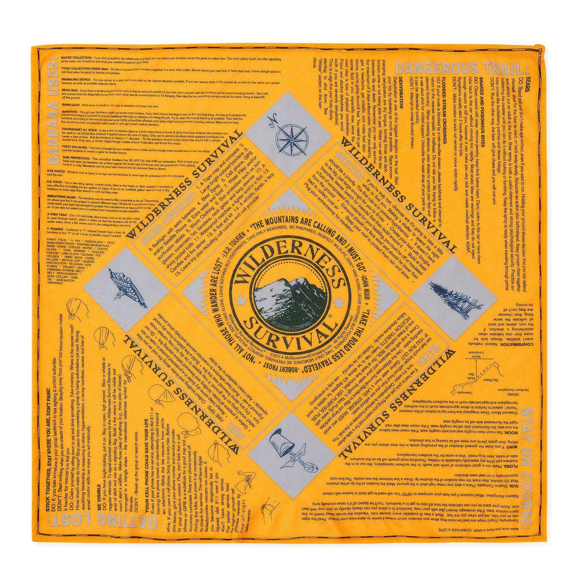 Wilderness Survival Bandana