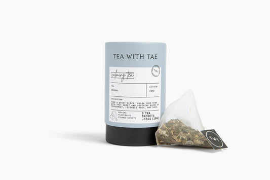 Calming Tea Herbal Rest Mini Tea Tube Gift (5 tea bags)