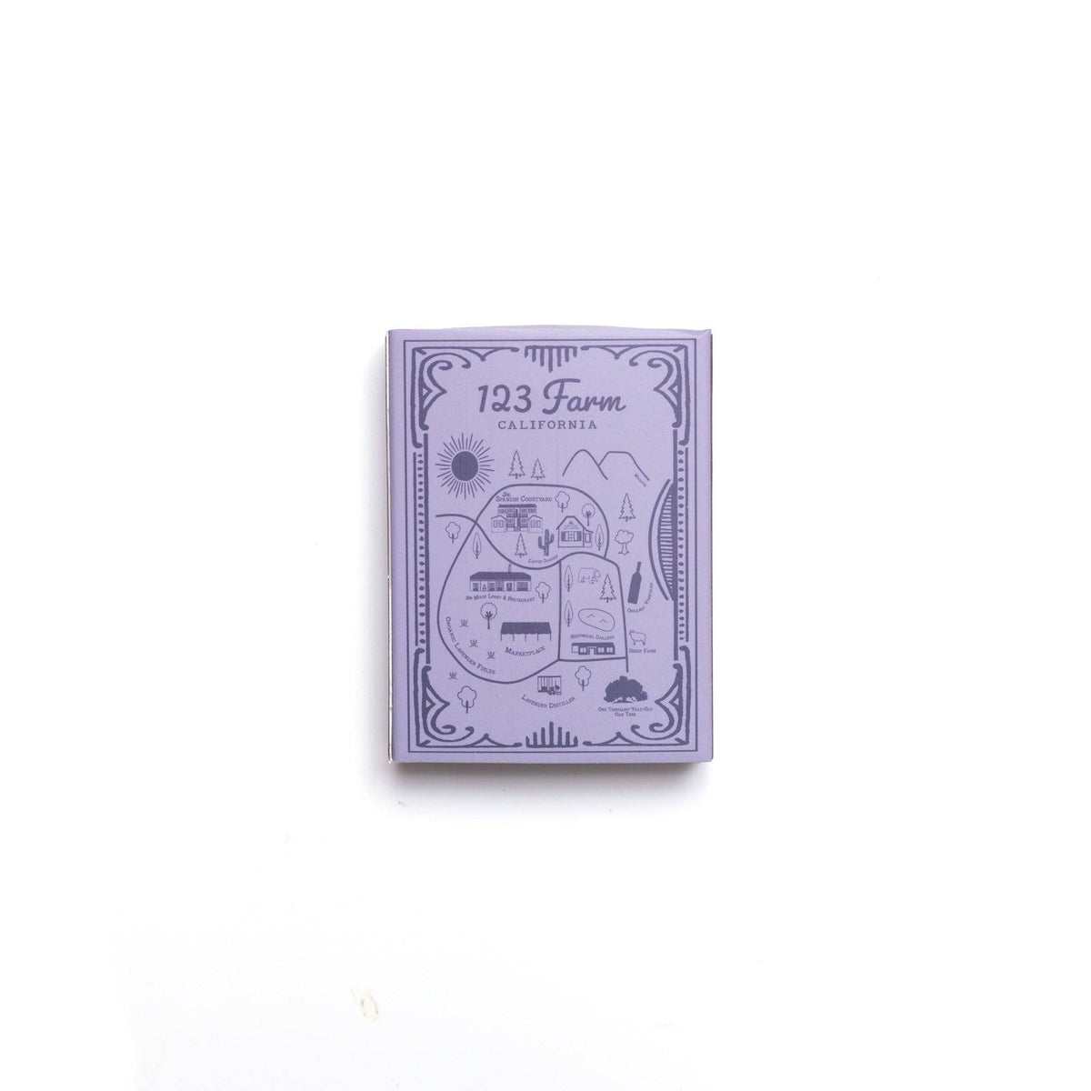 Lavender Matches – Boxed Set, 40 Safety Matches