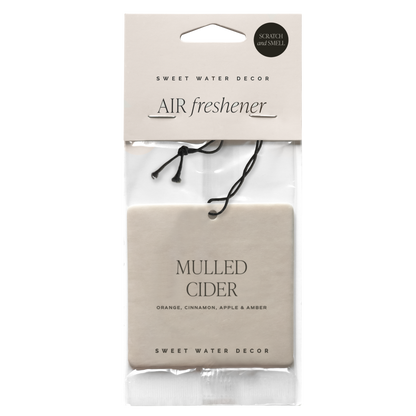 Mulled Cider Hanging Air Freshener - Home Decor