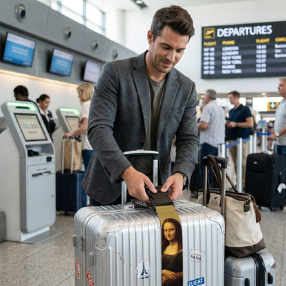 Adjustable Luggage Strap – Heavy-Duty Suitcase Travel Belt