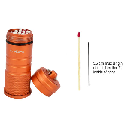AceCamp | Orange Waterproof Matchbox
