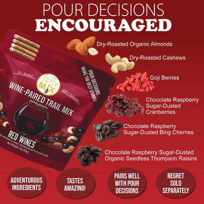 Wine-Paired Trail Mix - Red Wine