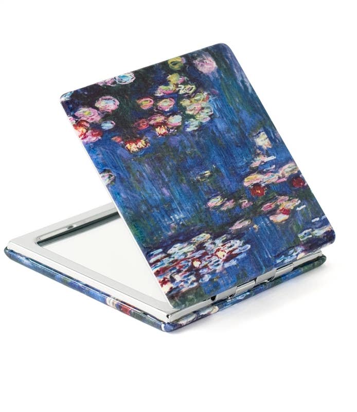 Monet Water Lilies Travel Mirror