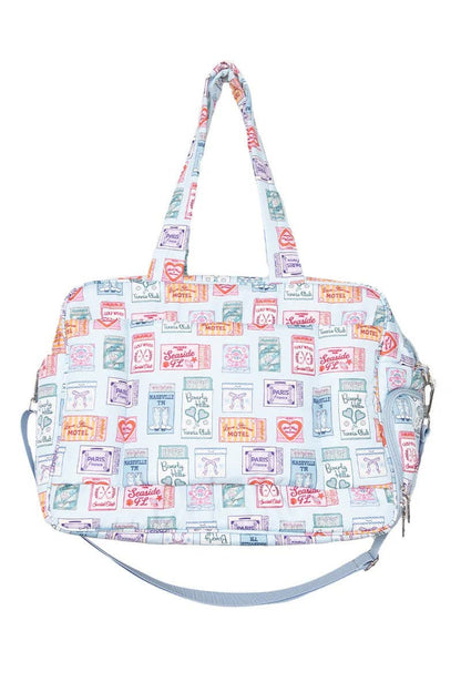 Traveling Matchbook Weekender Bag