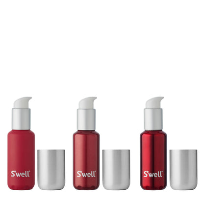 Cherry Shimmer Travel Bottle Set