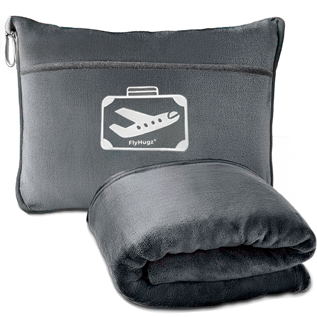 FlyHugz® Blanket & Comfort Bag