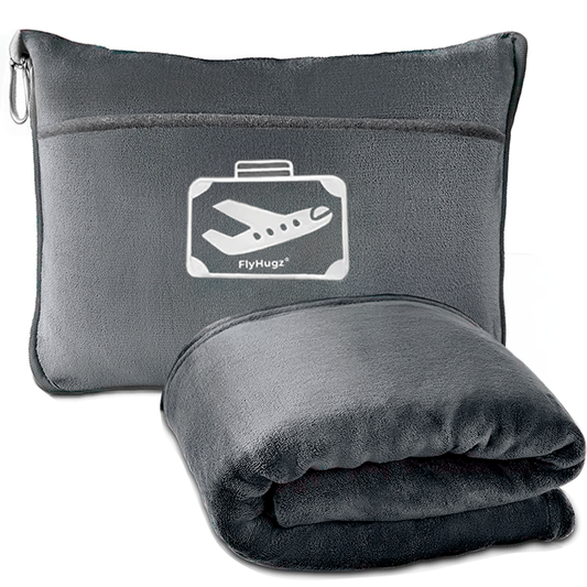 FlyHugz® Blanket & Comfort Bag