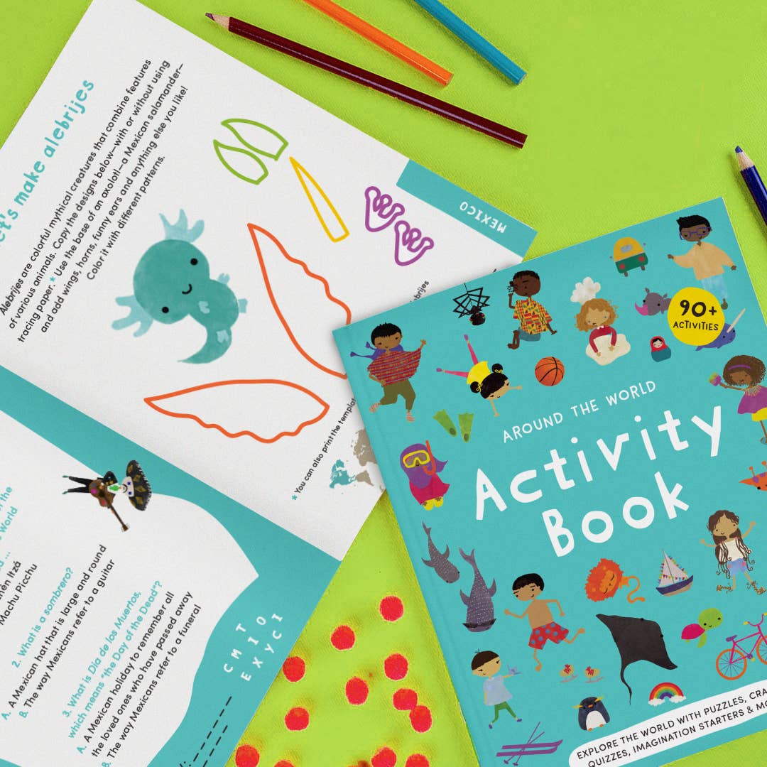 Around the World Kids Activity Book