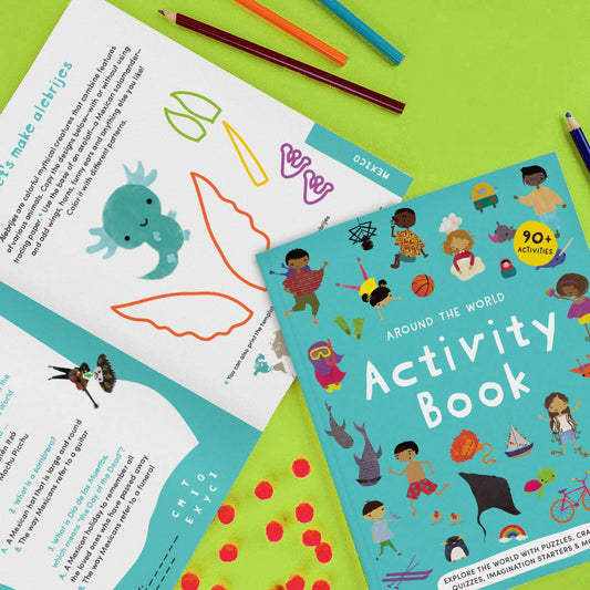 Around the World Kids Activity Book