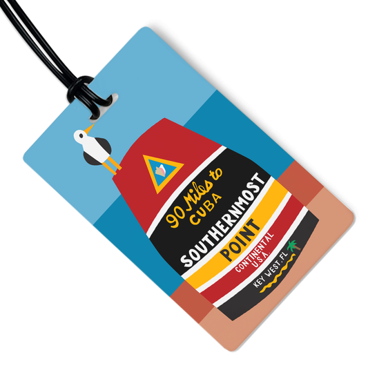 Southernmost Point Luggage Tag