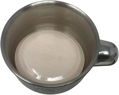 GBS Stainless Shaving Bowl with Handle and Soap