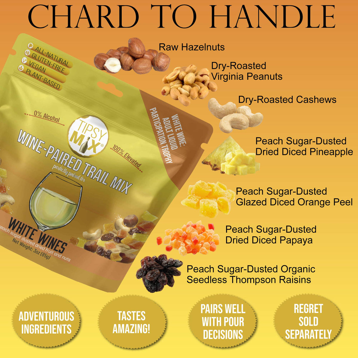 Wine-Paired Trail Mix - White Wines