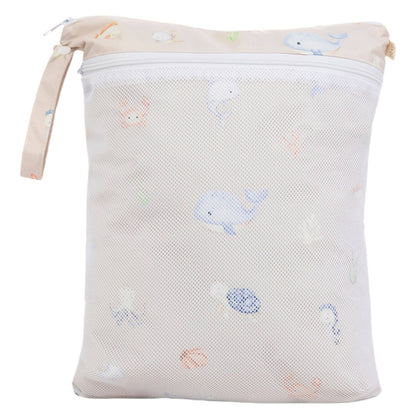 Dual-Compartment Wet/Dry Bag with Mesh Pocket (Undersea)