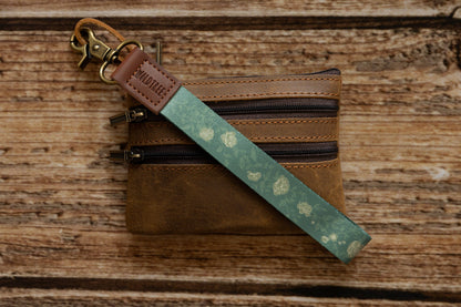 Vine Wristlet Keychain Lanyard- Floral Printed Design