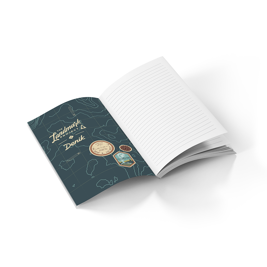 Yellowstone National Park Classic Layflat Notebook LFC2124L