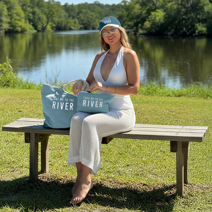 River - Corduroy Zippered Pouch