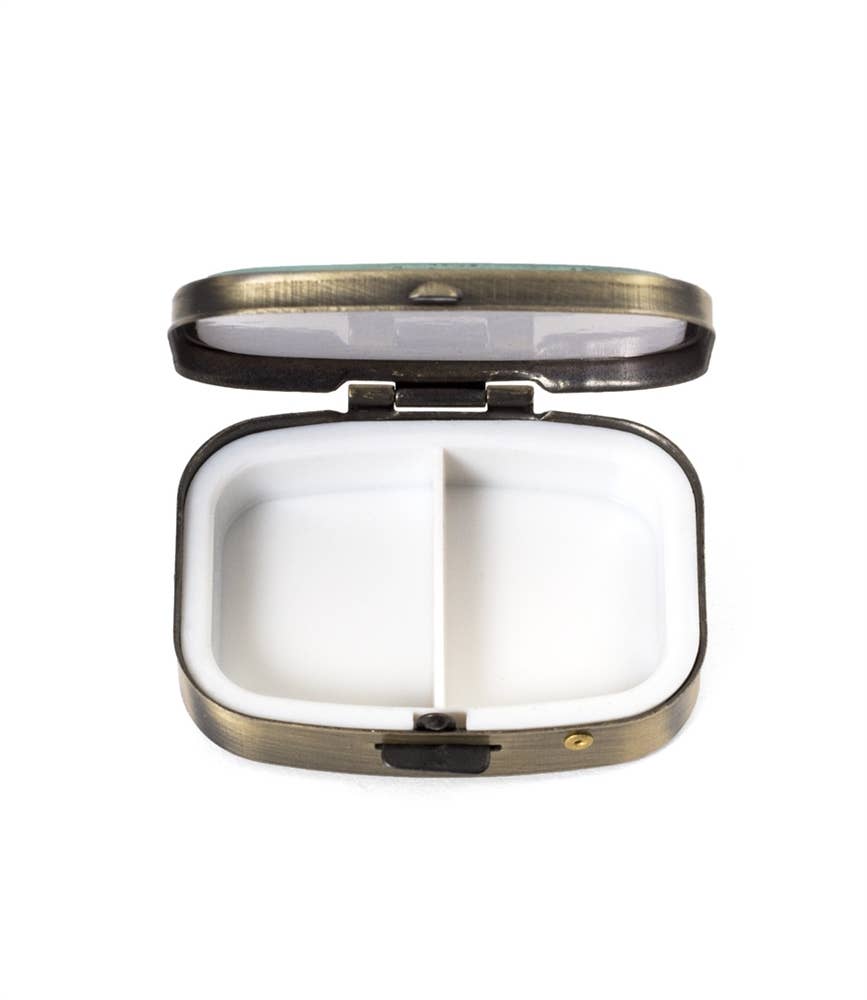 Fleur De Lis Pill Box