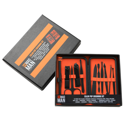 Color Pop | 10-Piece Men's Grooming Kit