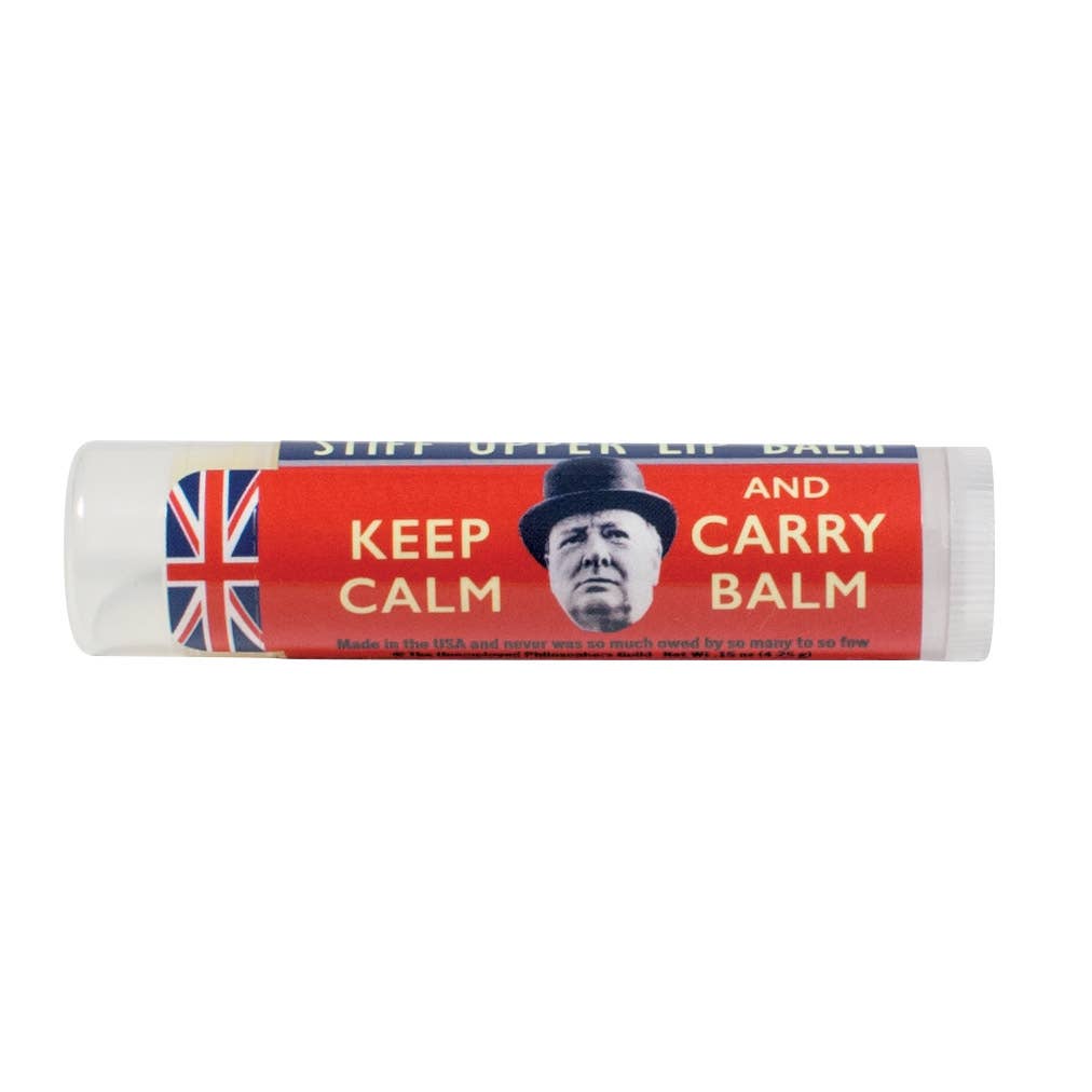 Stiff Upper Lip Balm - Peppermint Flavor