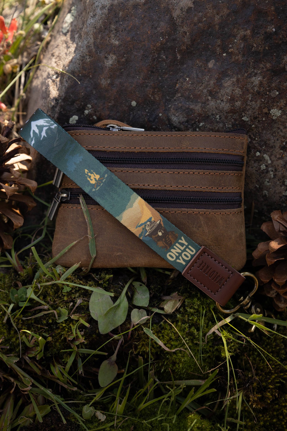Smokey Bear Wristlet Keychain Lanyard