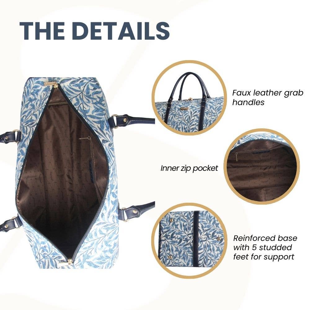William Morris Willow Bough Big Holdall/Duffel Bag