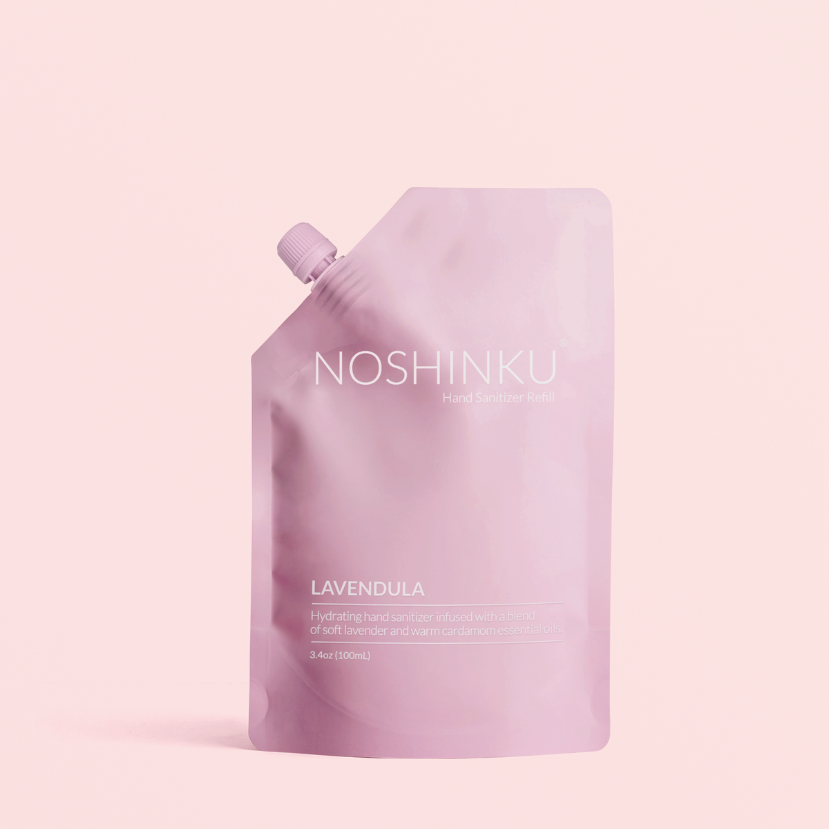 Lavendula Nourishing Hand Sanitizer Mini Travel Refill Pouch