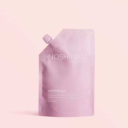 Lavendula Nourishing Hand Sanitizer Mini Travel Refill Pouch