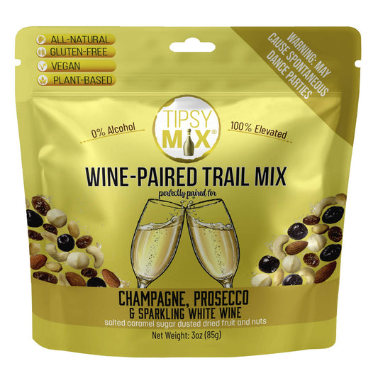 Wine-Paired Trail Mix - Champagne & Sparkling White Wine