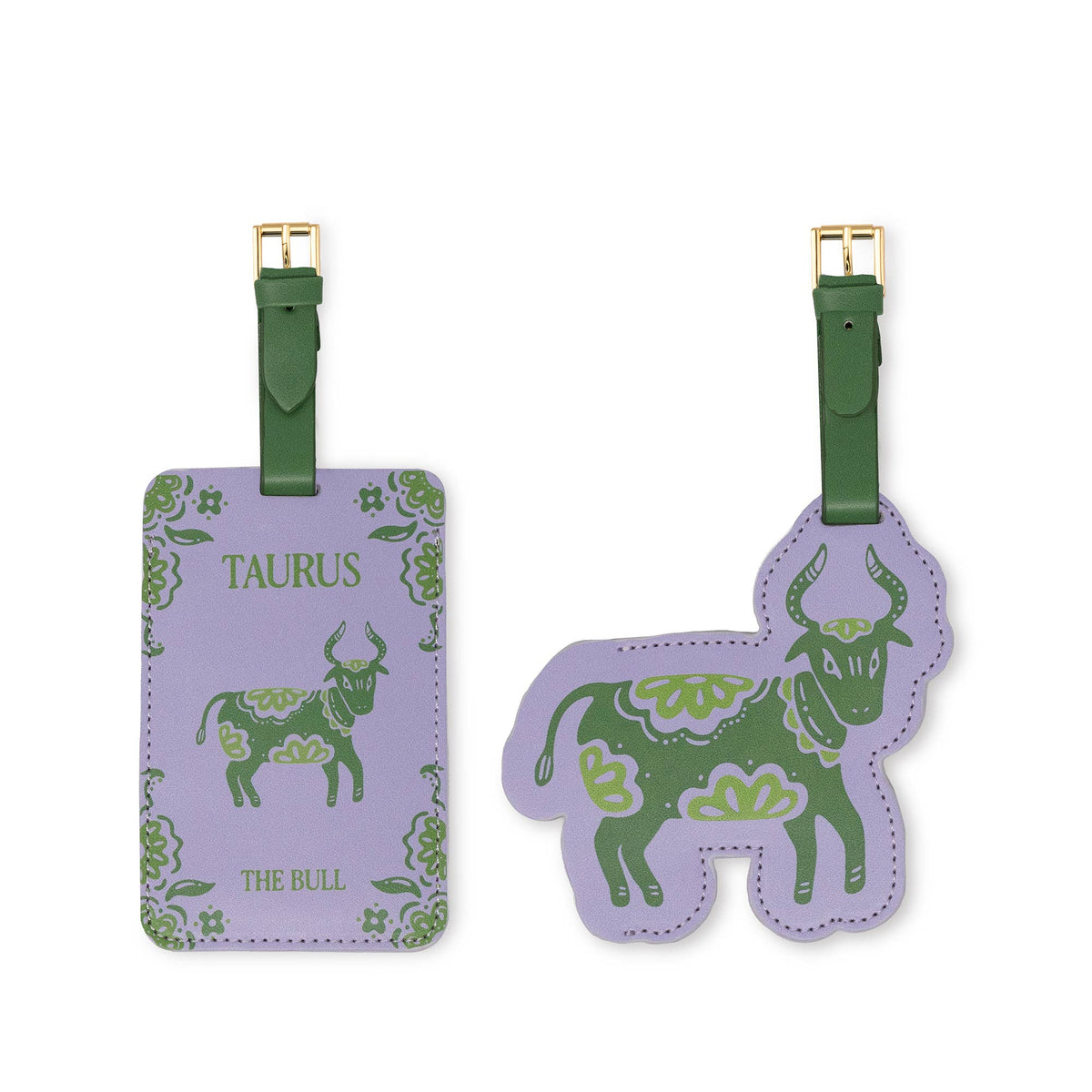 Luggage Tag Set of 2, TAURUS