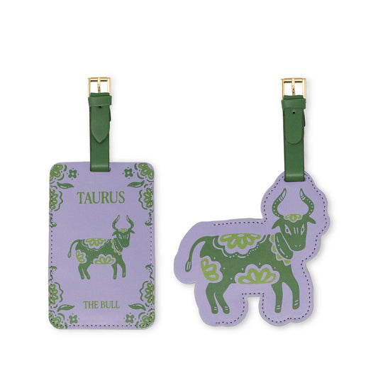 Luggage Tag Set of 2, TAURUS