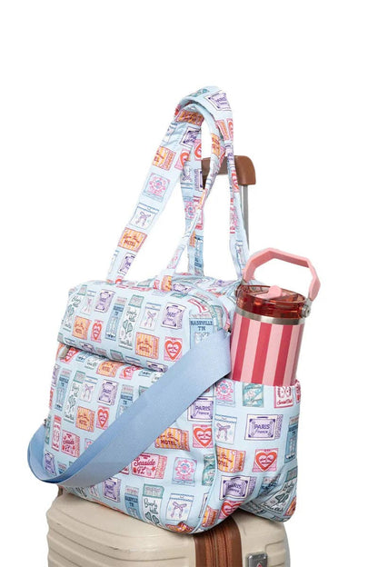 Traveling Matchbook Weekender Bag