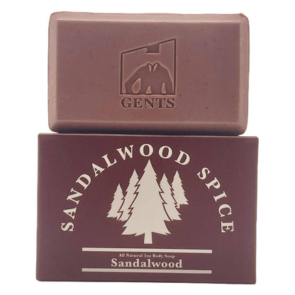 GENTS Body Soaps 5 oz All Natural 5 DIFFERENT SCENTS