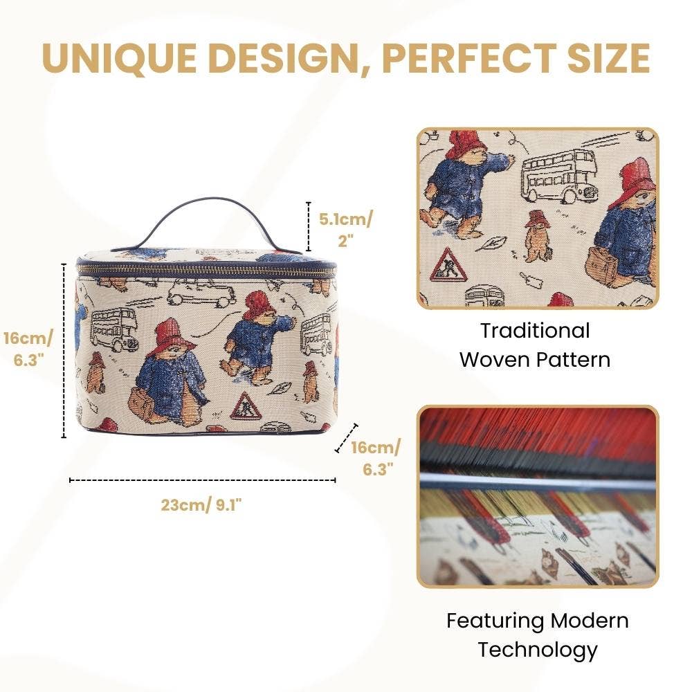 Paddington Bear Toiletry Vanity Bag