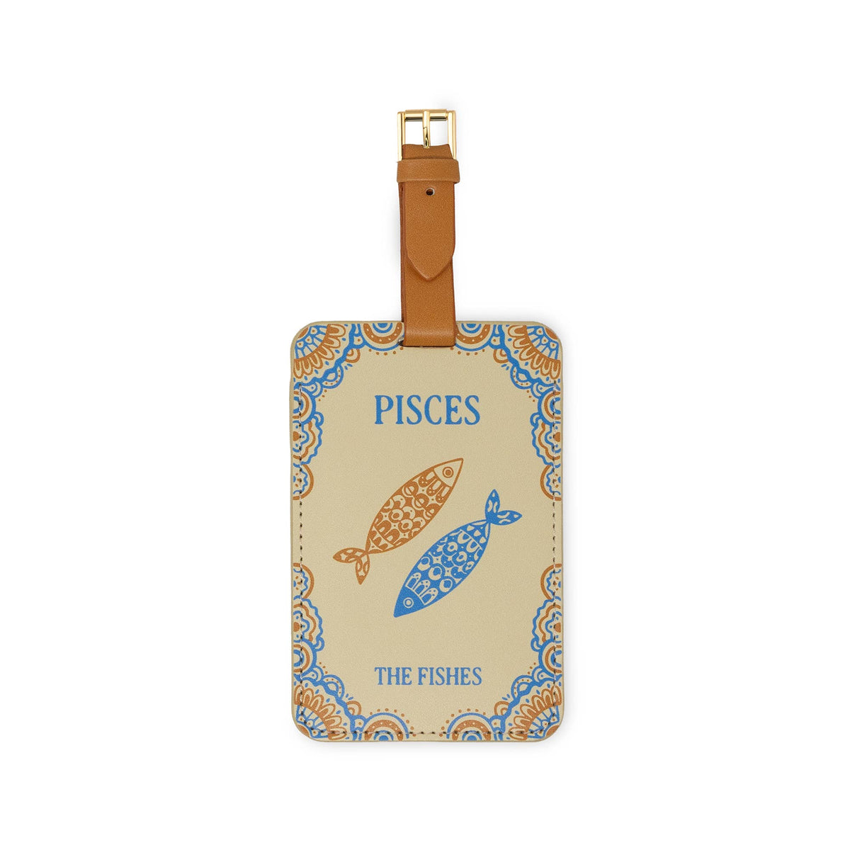 Luggage Tag Set of 2, PISCES