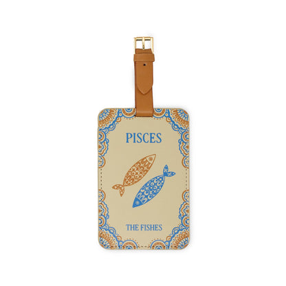 Luggage Tag Set of 2, PISCES