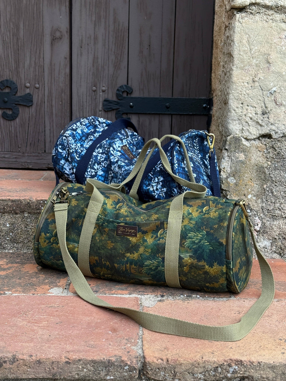 Bon Voyage Weekender Duffle Bag - Mirabeau Blue