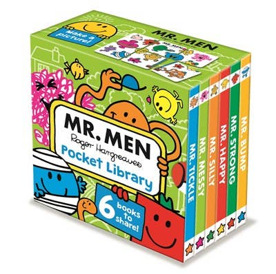 Mr. Men: Pocket Library Board Book Set: Roger Hargreaves