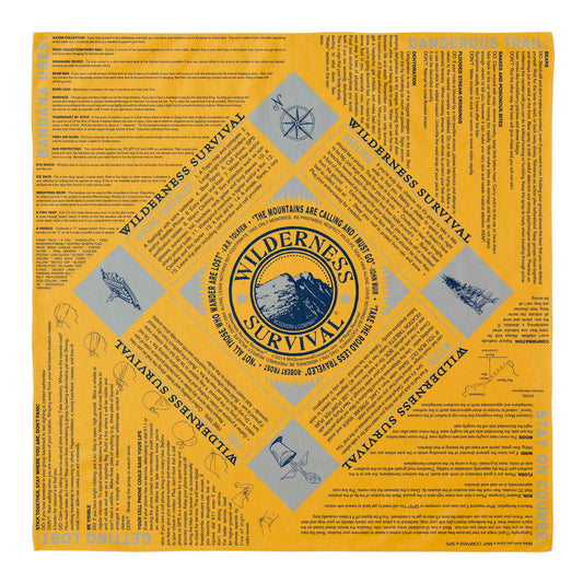 Bark Ranger Wilderness Survival Bandana