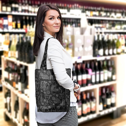 The Wine Cask Shopping Tote