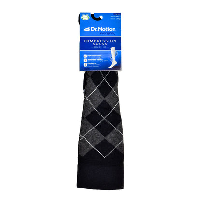 Classic Argyle | Knee-High Compression Socks For Men
