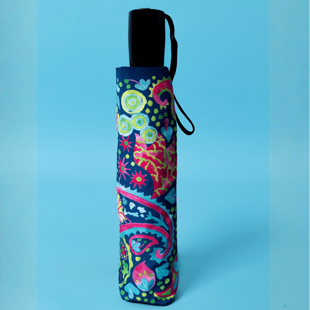 Watercolor Print Umbrella