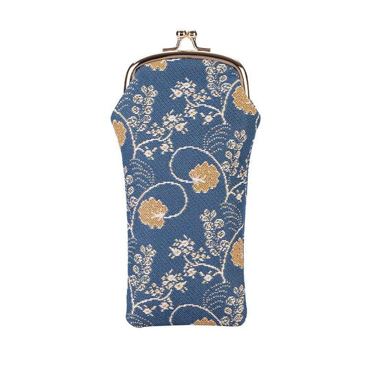 JANE AUSTEN BLUE GLASSES SUNGLASSES POUCH CASE