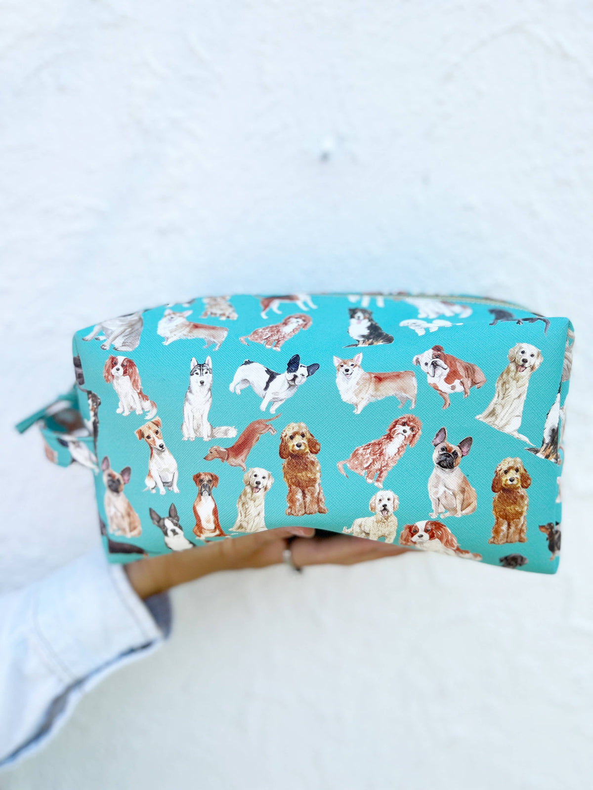 Dog gift bag, loaf, cute pouch | doodle, golden, frenchie