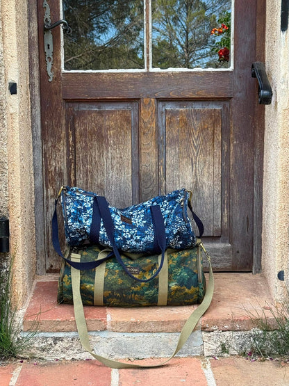 Bon Voyage Weekender Duffle Bag - Mirabeau Blue