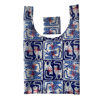 Reusable Bag - Cat Print