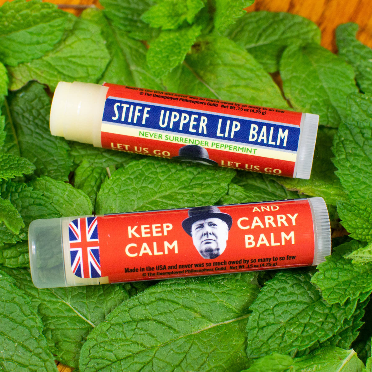 Stiff Upper Lip Balm - Peppermint Flavor